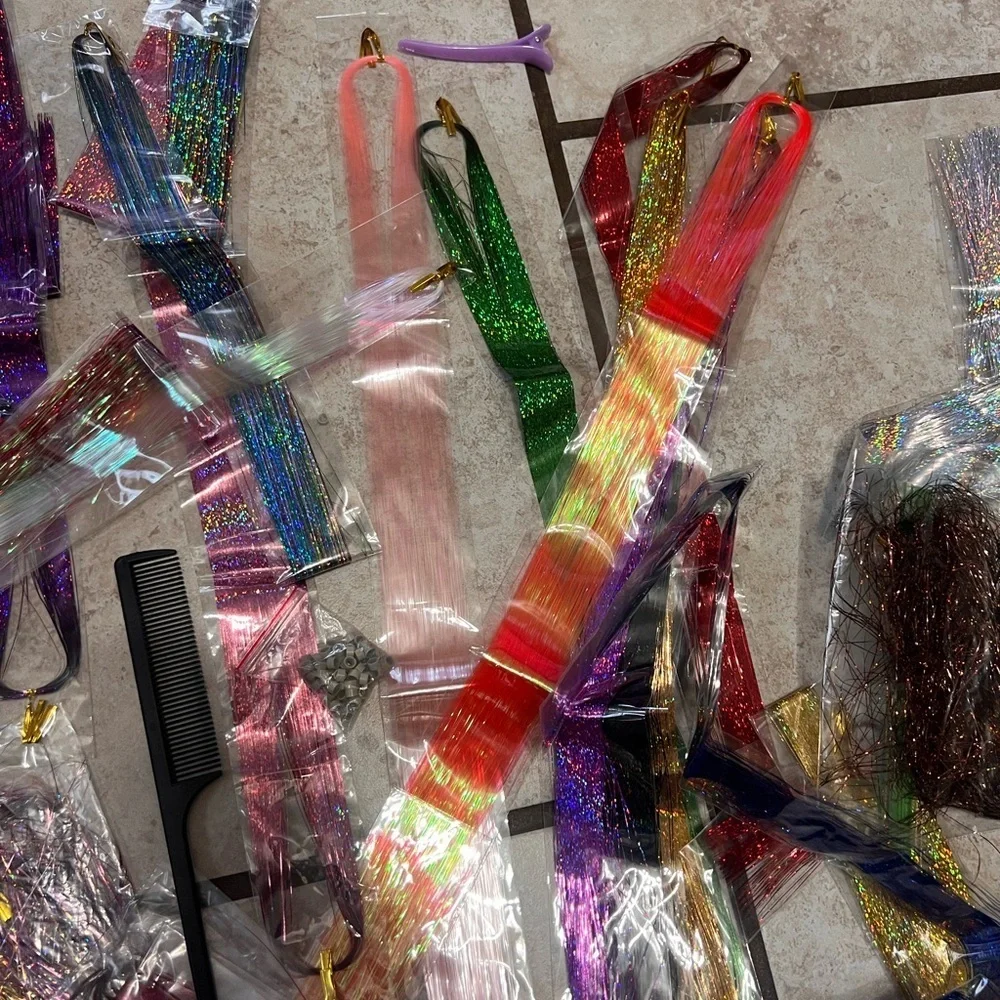 Tinsel hair kit